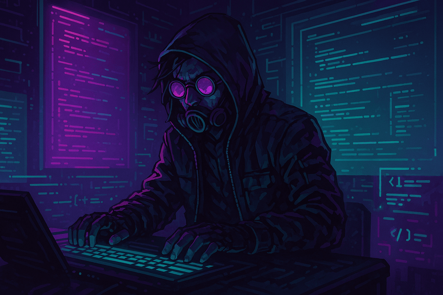 Cyberpunk Hacker