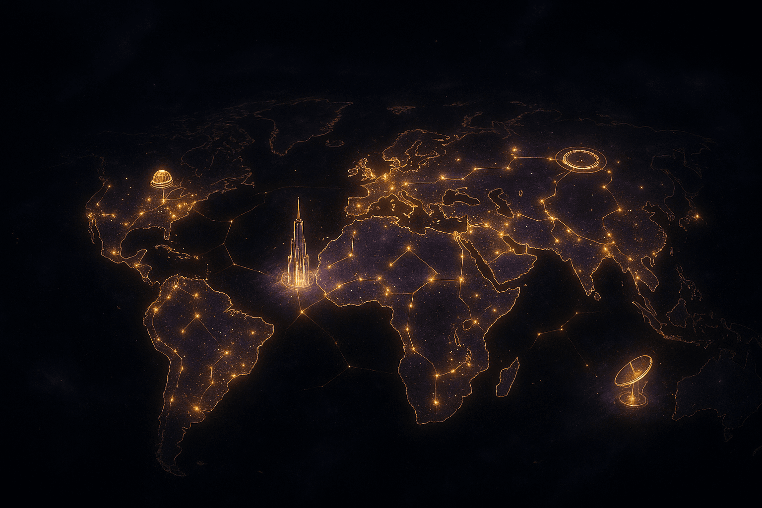 A brand map of the AI Persona Forge world.