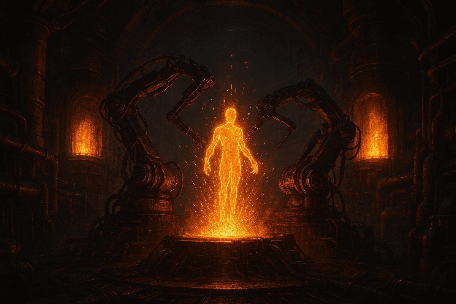 The AI Persona Forge chamber.